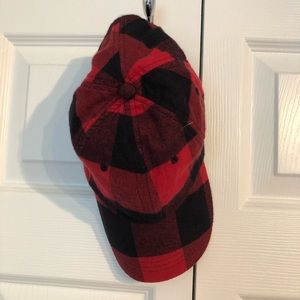 J. Crew Buffalo Plaid Baseball Cap